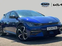 Used Kia EV6 GT-Line S 235 kW (320 HP) 2024 Yacht blue SUV