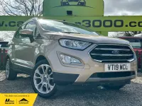Used Ford Ecosport Titanium 100 HP (73 kW) 2019 Beige SUV