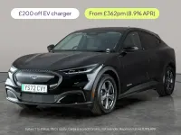 Used Ford Mustang Mach-E Standard Range 197 kW (269 HP) 2022 Black SUV