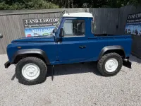 Used Land Rover Defender 2004 Blue Pickup