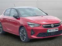 Used Vauxhall Corsa-e Ultimate 100 kW (136 HP) 2023 Red Hatchback