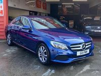 Used Mercedes C200 2017 Blue Sedan