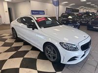Used Mercedes C220 AMG line 2020 White Coupe