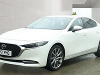 Begagnad Mazda 3 Inclusive 186 HK (136 kW) 2021 Vit Sedan