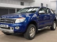 Used Ford Ranger Limited 150 HP (110 kW) 2016 Blue Pickup