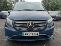 Used Mercedes e-Vito Progressive 85 kW (116 HP) 2021 Blue Van