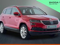 Used Skoda Karoq SE L 150 HP (110 kW) 2022 Velvet red metallic SUV