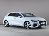 Used Audi A3 Sportback S-Line 110 HP (80 kW) 2022 White Hatchback