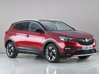 Used Vauxhall Grandland X Sport 131 HP (96 kW) 2018 Red SUV