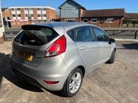 Used Ford Fiesta Zetec 82 HP (60 kW) 2014 Silver Hatchback