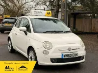 Used Fiat 500 S 69 HP (50 kW) 2010 White Hatchback