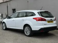 Used Ford Focus Titanium X 125 HP (91 kW) 2017 White Estate