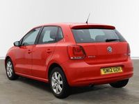 Used VW Polo Match 85 HP (62 kW) 2012 Red Hatchback