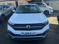 Used VW T-Cross SE 95 HP (69 kW) 2019 White SUV