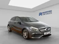 Used Mercedes A200 AMG line 136 HP (100 kW) 2017 Black Hatchback