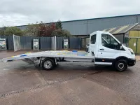 Second-hand Ford Transit 130 CP (95 kW) 2021 Alb Cabrio