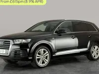Used Audi Q7 S-Line 218 HP (160 kW) 2018 Black SUV