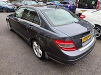 Begagnad Mercedes C220 170 HK (125 kW) 2009 Grå Sedan