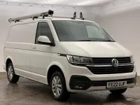 Used VW T6.1 Highline 110 HP (80 kW) 2022 White Van