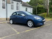 Used Vauxhall Corsa 69 HP (50 kW) 2015 Blue Hatchback