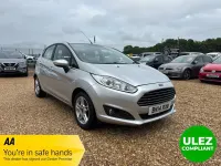 Used Ford Fiesta Zetec 82 HP (60 kW) 2014 Silver Hatchback