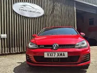 Used VW Golf VII GTD 180 HP (132 kW) 2017 Red Hatchback