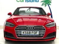 Used Audi A5 S-Line 190 HP (139 kW) 2018 Red Coupe