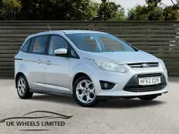 Used Ford Grand C-Max Zetec 125 HP (91 kW) 2012 Silver MPV