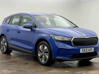 Used Skoda Enyaq iV Loft 150 kW (204 HP) 2021 Blue SUV