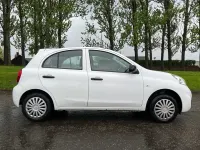 Used Nissan Micra Visia 79 HP (58 kW) 2013 White Hatchback
