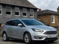 Used Ford Focus Titanium 125 HP (91 kW) 2015 Silver Estate