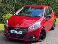 Used Peugeot 208 GT-line 110 HP (80 kW) 2019 Red Hatchback