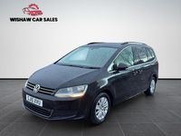 Used VW Sharan SE 140 HP (102 kW) 2015 Black MPV