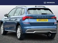 Used Skoda Kamiq SE 115 HP (84 kW) 2020 Blue SUV