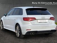 Used Audi A3 Black Edition 147 HP (108 kW) 2019 White Sedan