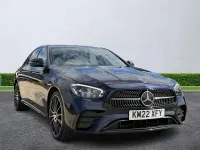 Used Mercedes E400 AMG line 2022 Blue Sedan