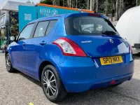 Used Suzuki Swift 92 HP (67 kW) 2013 Blue Hatchback