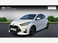 Used Toyota Yaris Hybrid Design 2022 White Hatchback