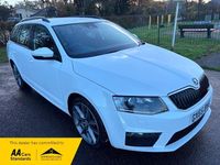 Used Skoda Octavia vRS 2015 White Estate