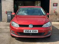 Used VW Golf VII GT 148 HP (108 kW) 2014 Red Hatchback