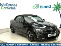 Used BMW 220 M Sport 184 HP (135 kW) 2018 Black Cabriolet