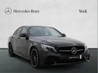 Used Mercedes C220 AMG line 191 HP (140 kW) 2021 Black Sedan