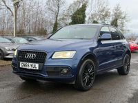 Used Audi Q5 S-line plus 190 HP (139 kW) 2015 Blue SUV