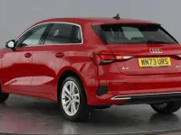Used Audi A3 Sportback Sport 150 HP (110 kW) 2023 Tango red Hatchback