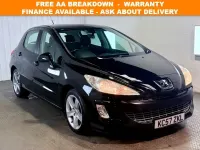 Używany Peugeot 308 Sport 156 KM (114 kW) 2007 Czarny Hatchback