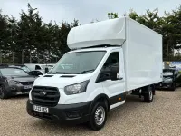 Usado Ford Transit S 130 CV (95 kW) 2023 Blanco Descapotable