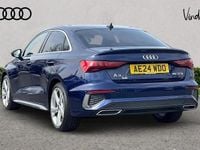 Used Audi A3 S-Line 147 HP (108 kW) 2024 Blue Sedan