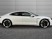 Begagnad Porsche Taycan 500 kW (680 HK) 2020 Vit Sedan