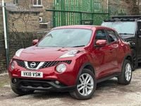 Used Nissan Juke N-Connecta 2018 Red SUV
