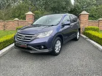 Used Honda CR-V SE 120 HP (88 kW) 2014 Blue SUV